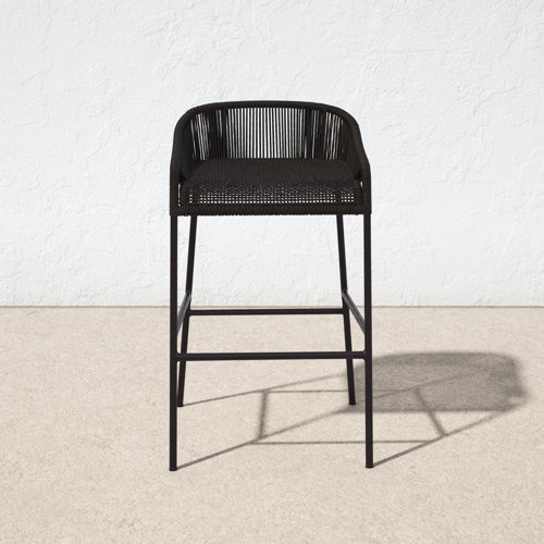 Modern Black Outdoor Bar Stools AllModern